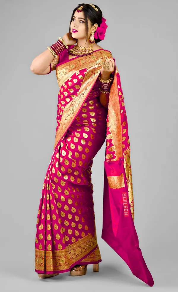 Weaver_Store_Woven_Banarasi_Art_Silk_Saree_(Pink)