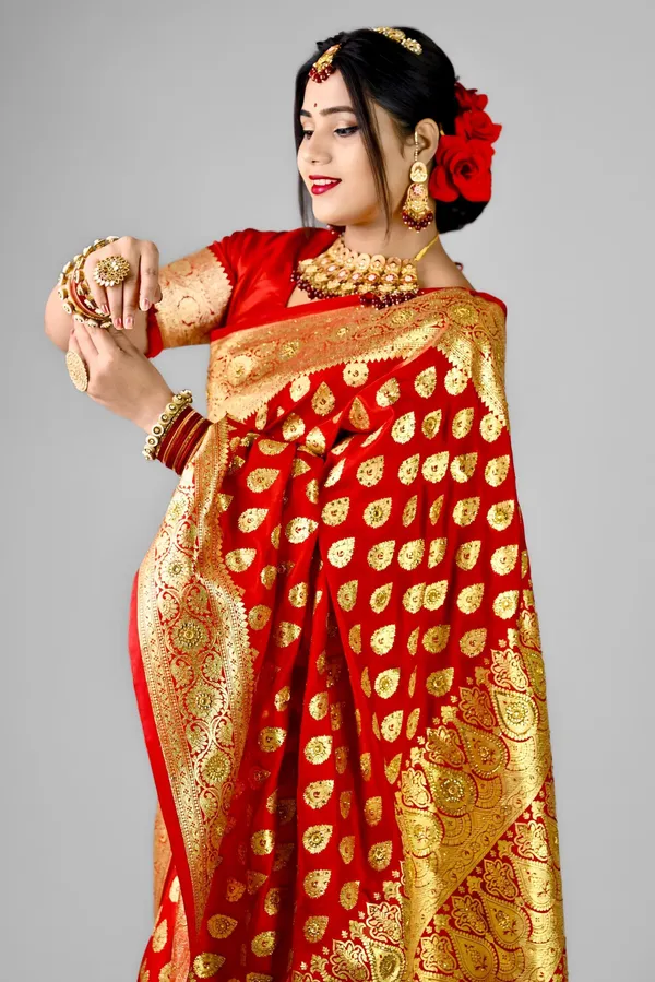 Weaver_Store_Woven_Banarasi_Art_Silk_Saree_(Red)