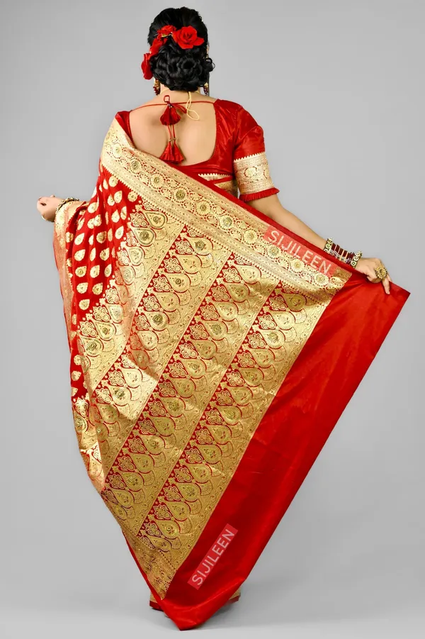 Weaver_Store_Woven_Banarasi_Art_Silk_Saree_(Red)