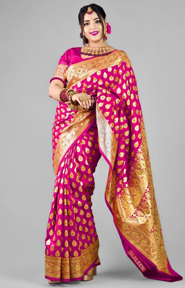 Weaver_Store_Woven_Banarasi_Art_Silk_Saree_(Pink)
