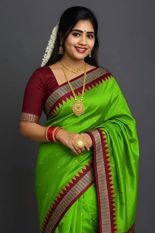 Weaver_Store_Woven_Banarasi_Art_Silk_Saree_(Green)