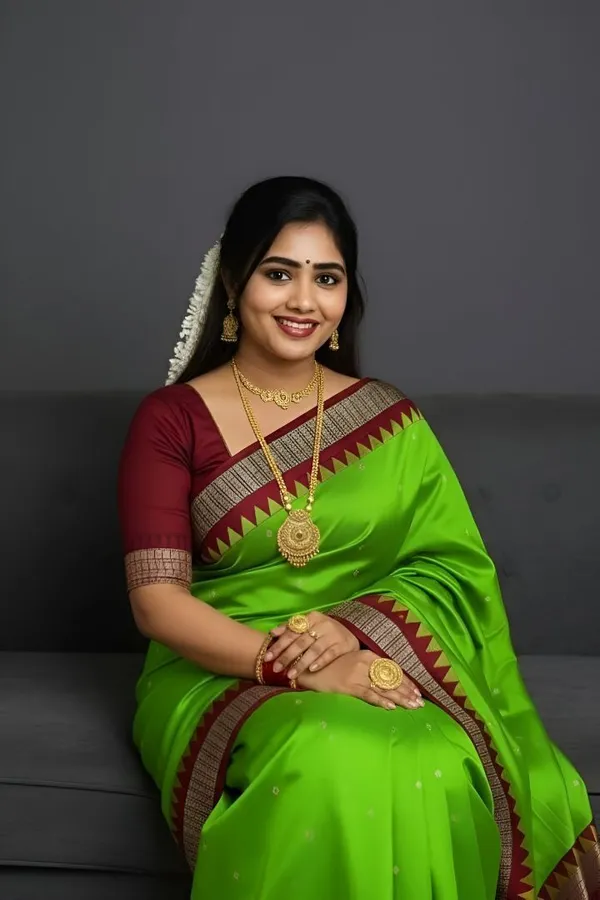 Weaver_Store_Woven_Banarasi_Art_Silk_Saree_(Green)