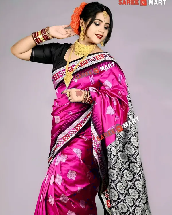 Weaver_Store_Woven_Banarasi_Art_Silk_Saree_(Pink)