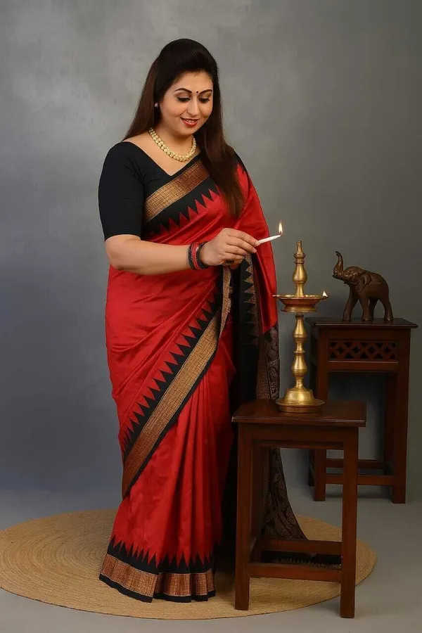 Weaver_Store_Woven_Banarasi_Art_Silk_Saree_(Red)