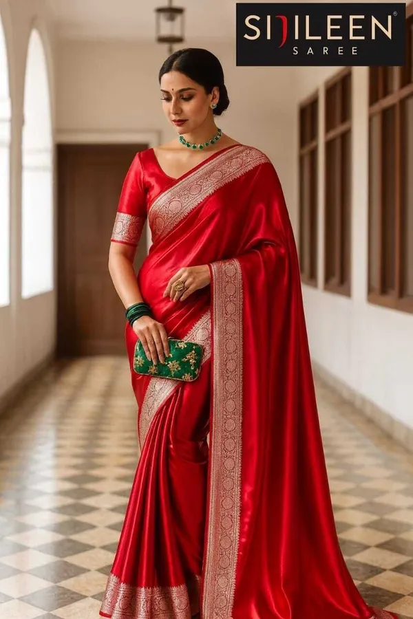 Weaver_Store_Woven_Banarasi_Art_Silk_Saree_(Red)
