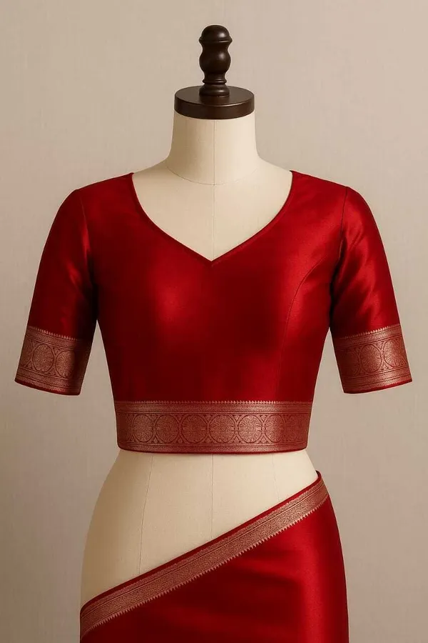 Weaver_Store_Woven_Banarasi_Art_Silk_Saree_(Red)