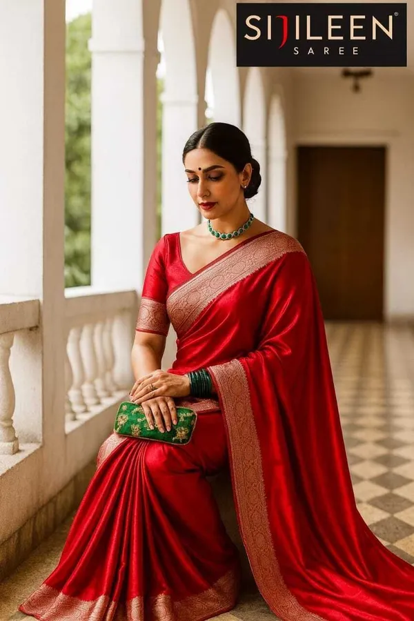 Weaver_Store_Woven_Banarasi_Art_Silk_Saree_(Red)
