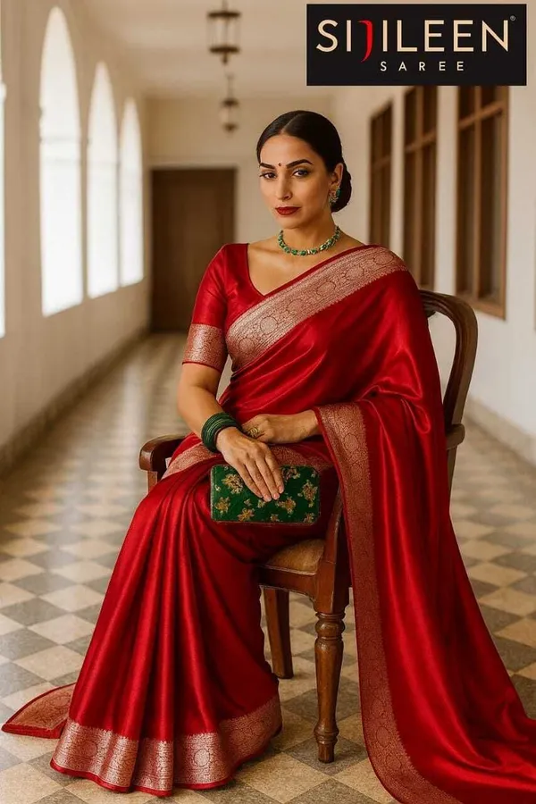 Weaver_Store_Woven_Banarasi_Art_Silk_Saree_(Red)