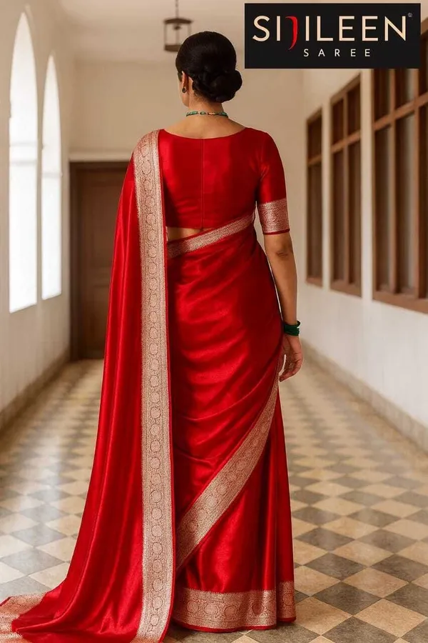 Weaver_Store_Woven_Banarasi_Art_Silk_Saree_(Red)