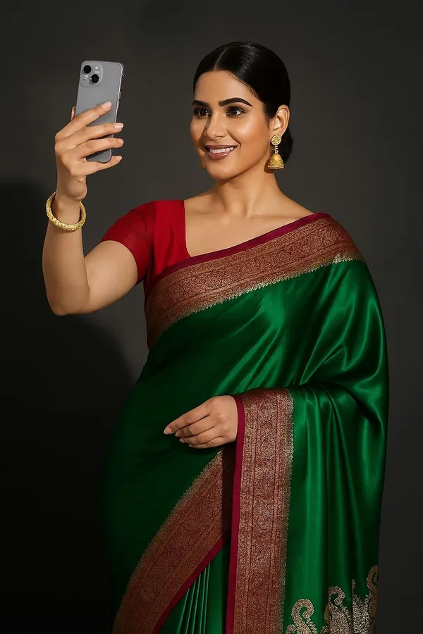 Weaver_Store_Woven_Banarasi_Art_Silk_Saree_(Green)