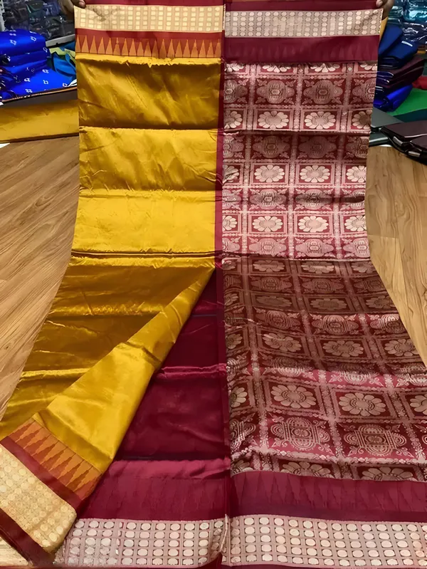 Weaver_Store_Woven_Banarasi_Art_Silk_Saree_(Mustard)