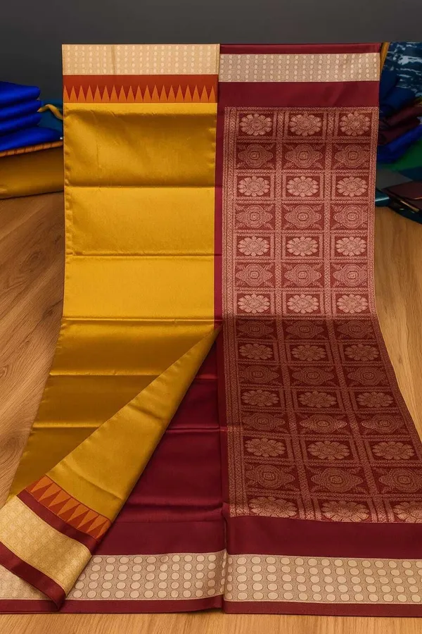 Weaver_Store_Woven_Banarasi_Art_Silk_Saree_(Mustard)