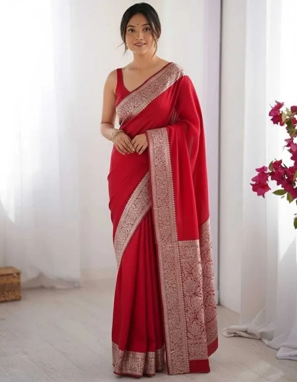Weaver_Store_Woven_Banarasi_Art_Silk_Saree_(Red)