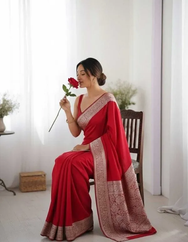 Weaver_Store_Woven_Banarasi_Art_Silk_Saree_(Red)