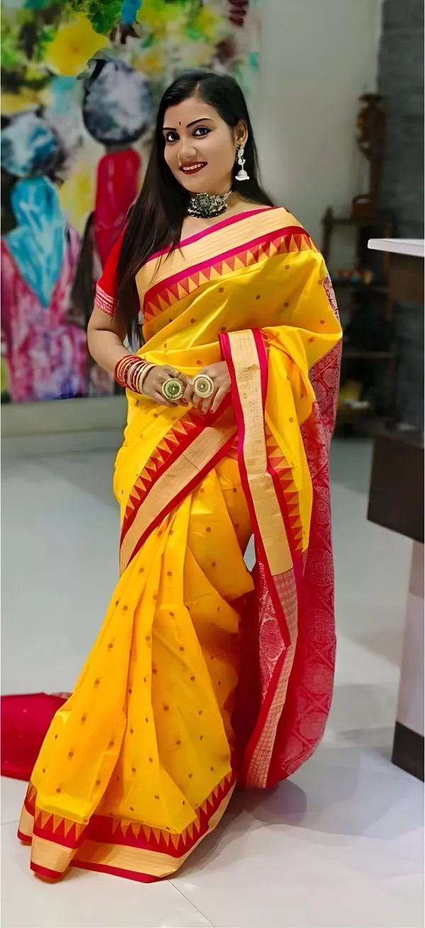 Weaver_Store_Woven_Banarasi_Art_Silk_Saree_(Yellow)