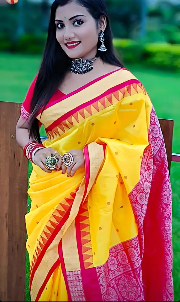 Weaver_Store_Woven_Banarasi_Art_Silk_Saree_(Yellow)
