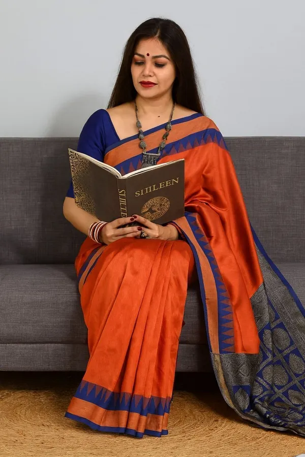 Weaver_Store_Woven_Banarasi_Art_Silk_Saree_(Orange)