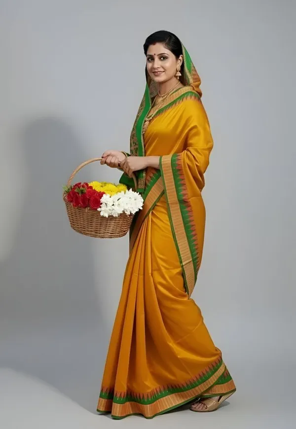 Weaver_Store_Woven_Banarasi_Art_Silk_Saree_(Mustard)