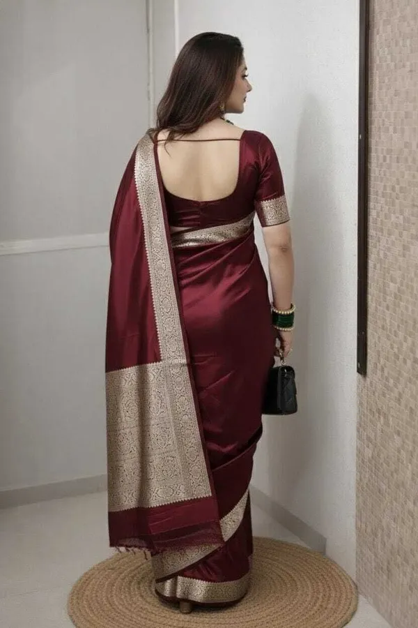 Weaver_Store_Woven_Banarasi_Art_Silk_Saree_(Maroon)
