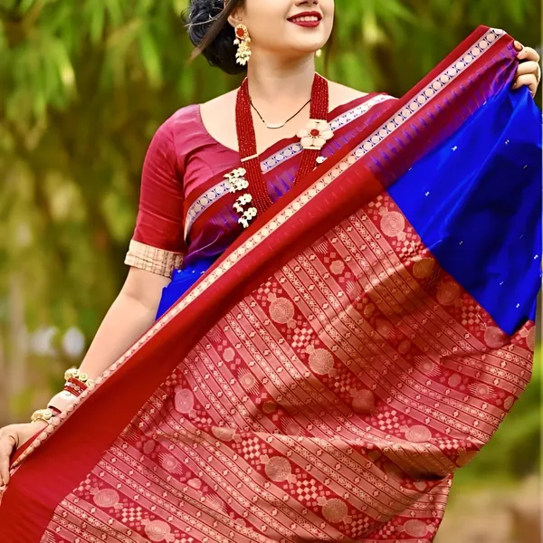 Weaver_Store_Woven_Banarasi_Art_Silk_Saree_(Blue)
