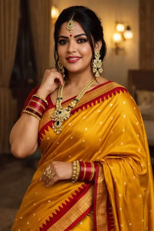 Weaver_Store_Woven_Banarasi_Art_Silk_Saree_(Mustard)