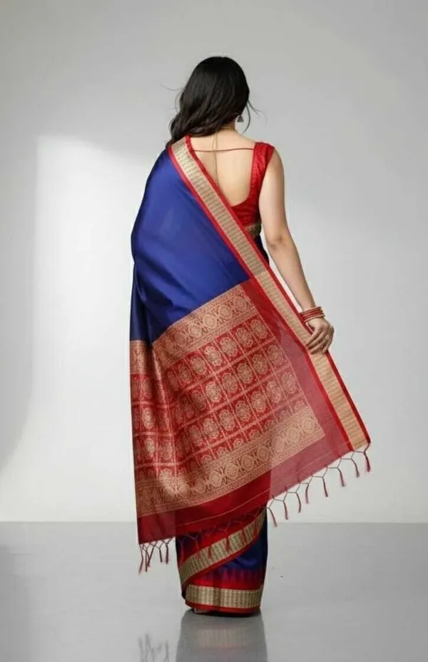 Weaver_Store_Woven_Banarasi_Art_Silk_Saree_(Blue)