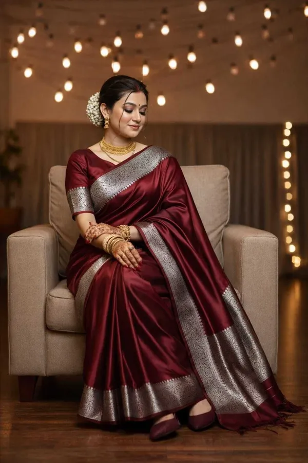 Weaver_Store_Woven_Banarasi_Art_Silk_Saree_(Maroon)
