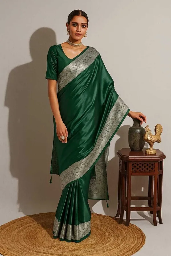 Weaver_Store_Woven_Banarasi_Art_Silk_Saree_(Green)