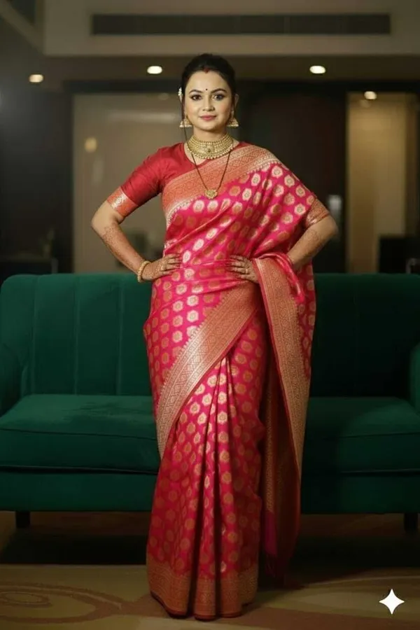 Weaver_Store_Woven_Banarasi_Art_Silk_Saree_(Pink)