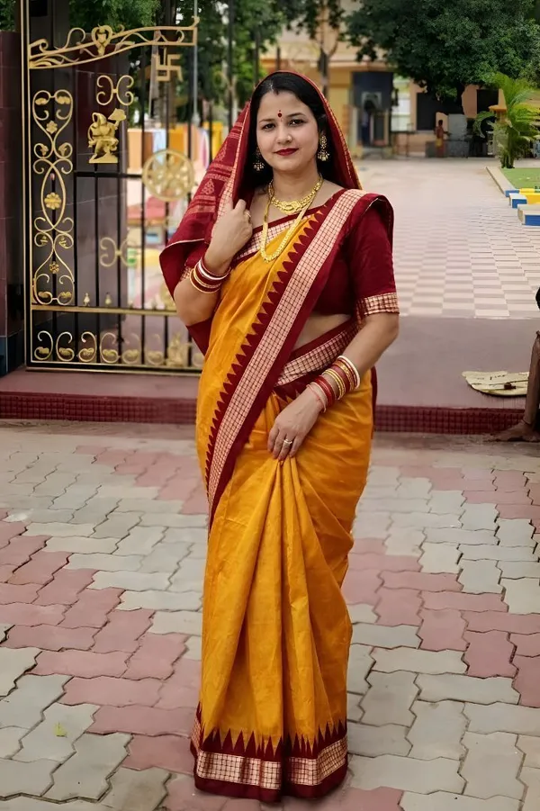 Weaver_Store_Woven_Banarasi_Art_Silk_Saree_(Mustard)