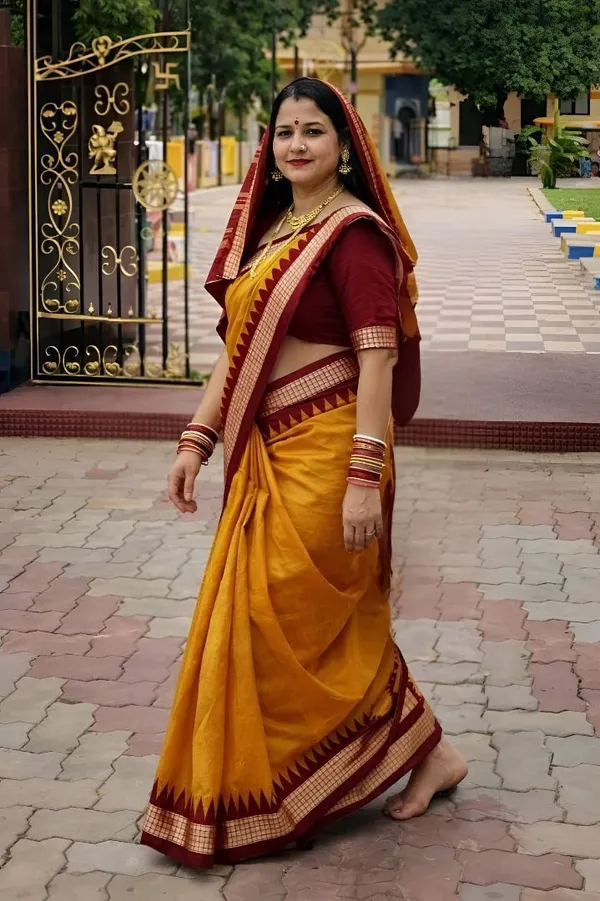 Weaver_Store_Woven_Banarasi_Art_Silk_Saree_(Mustard)