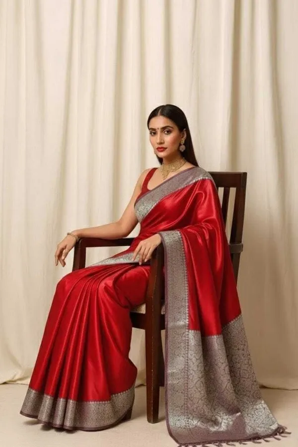 Weaver_Store_Woven_Banarasi_Art_Silk_Saree_(Red)