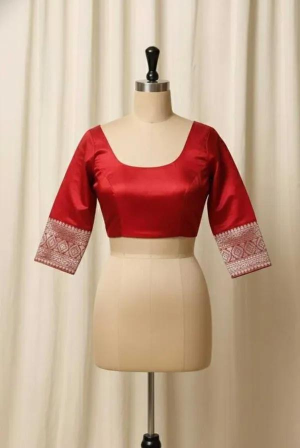 Weaver_Store_Woven_Banarasi_Art_Silk_Saree_(Red)