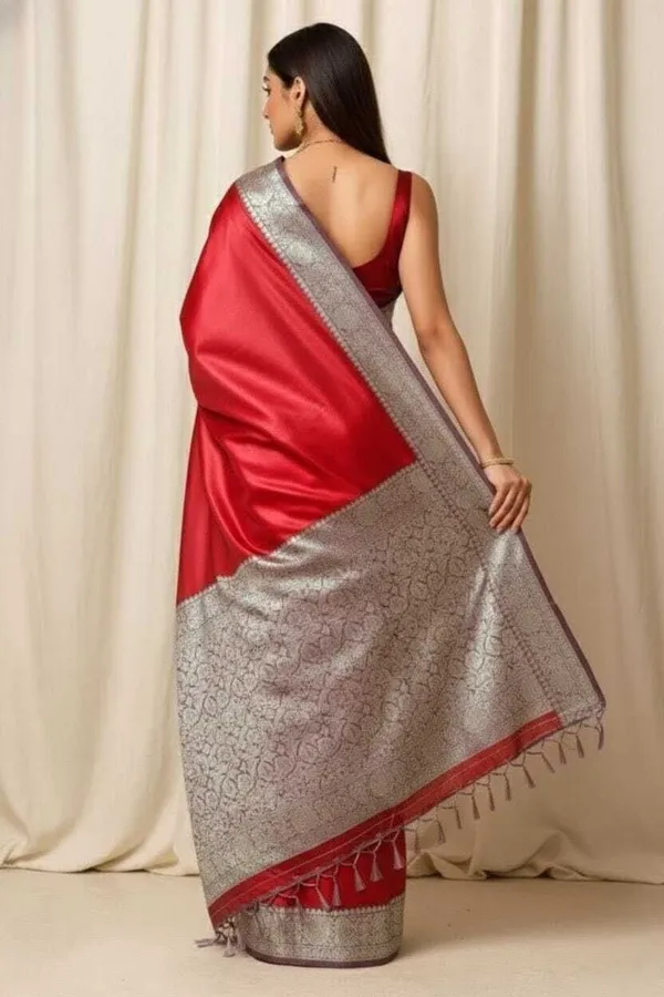 Weaver_Store_Woven_Banarasi_Art_Silk_Saree_(Red)