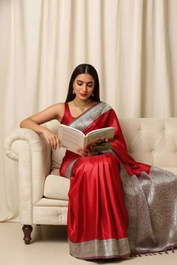 Weaver_Store_Woven_Banarasi_Art_Silk_Saree_(Red)