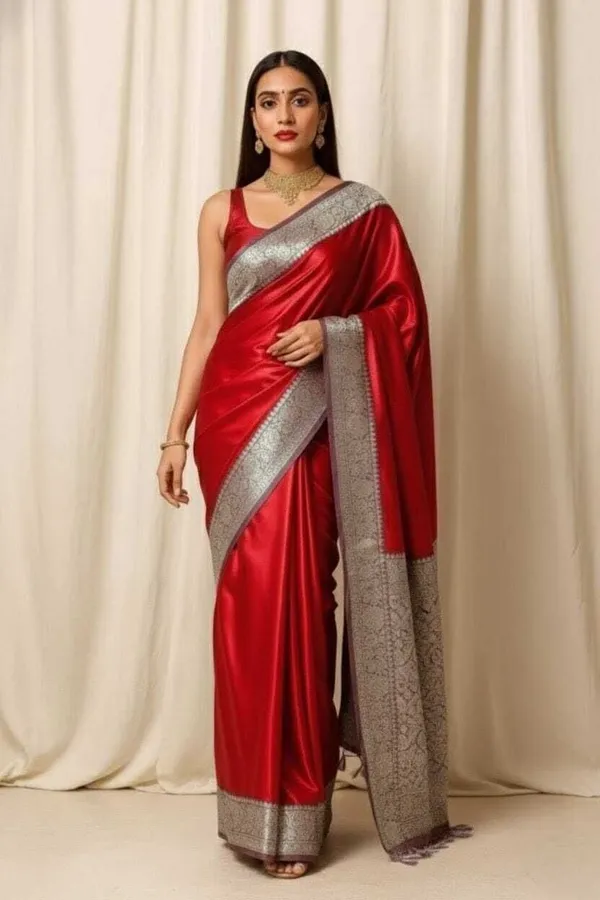 Weaver_Store_Woven_Banarasi_Art_Silk_Saree_(Red)