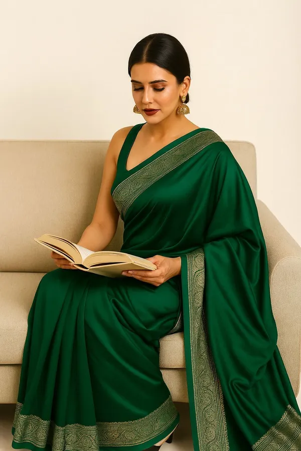 Weaver_Store_Woven_Banarasi_Art_Silk_Saree_(Green)
