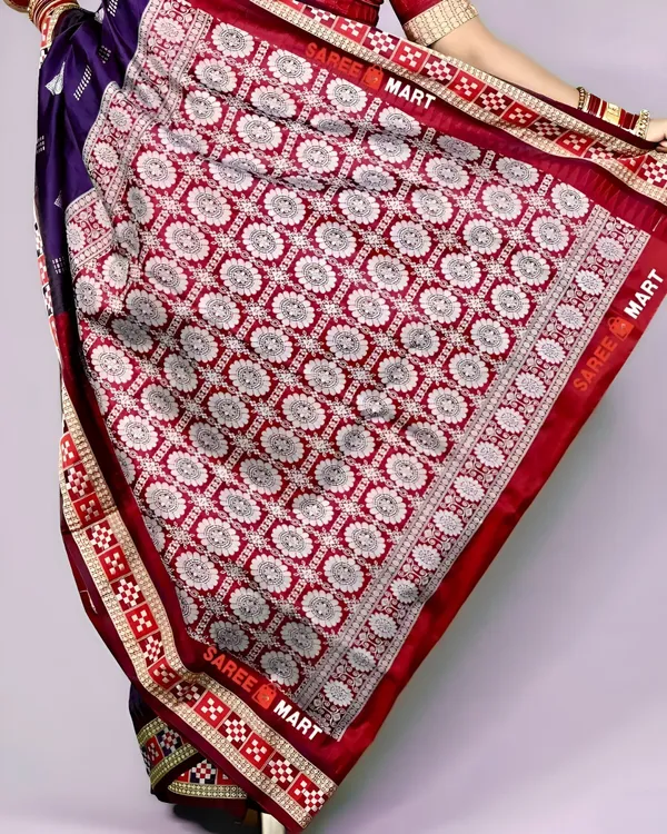 Weaver_Store_Woven_Banarasi_Art_Silk_Saree_(Purple)