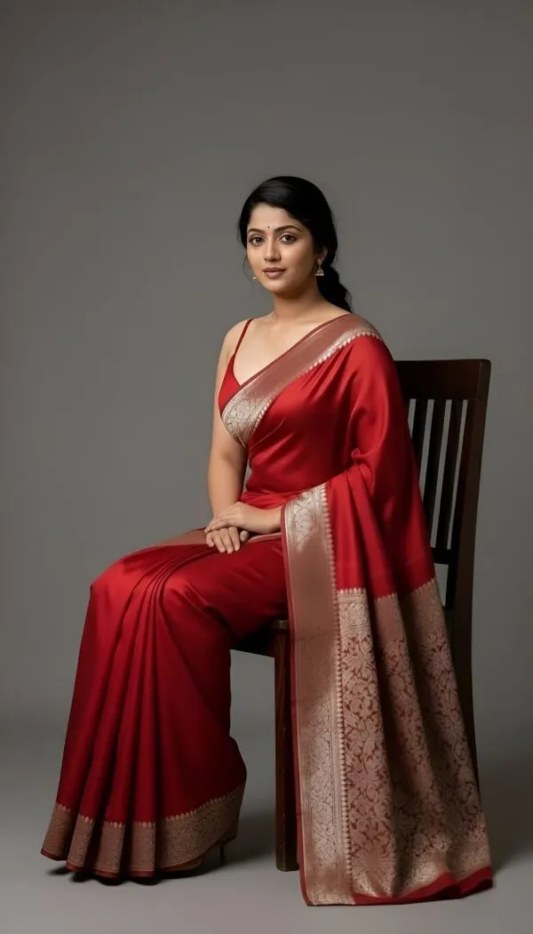 Weaver_Store_Woven_Banarasi_Art_Silk_Saree_(Red)