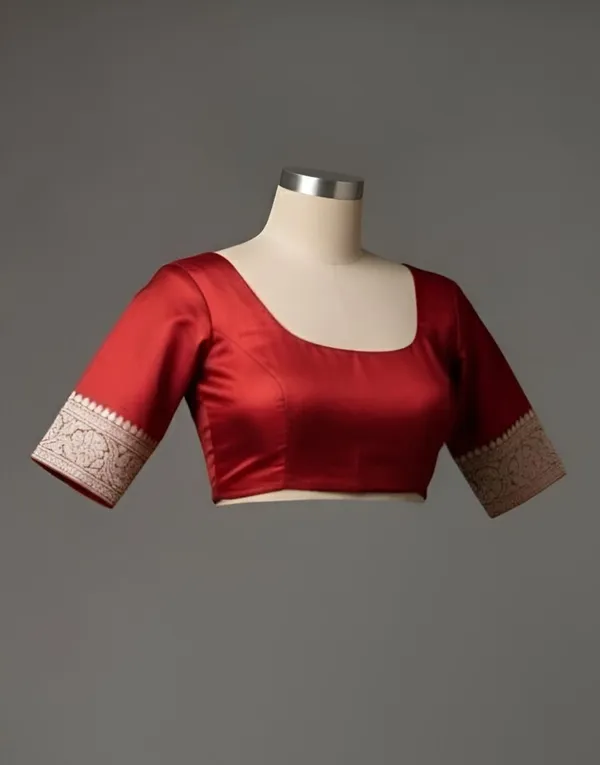 Weaver_Store_Woven_Banarasi_Art_Silk_Saree_(Red)