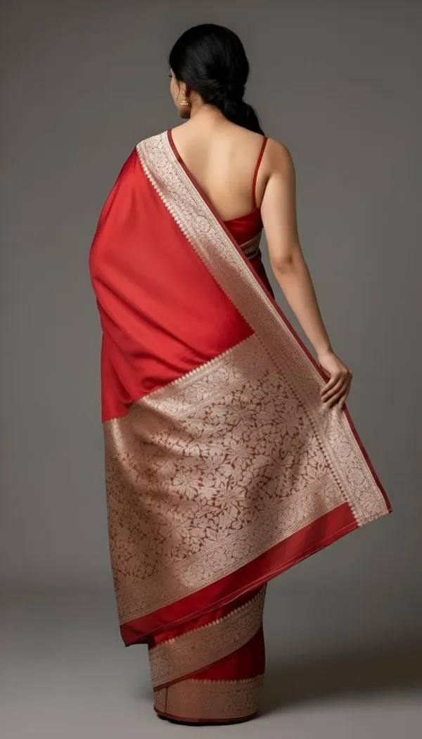 Weaver_Store_Woven_Banarasi_Art_Silk_Saree_(Red)