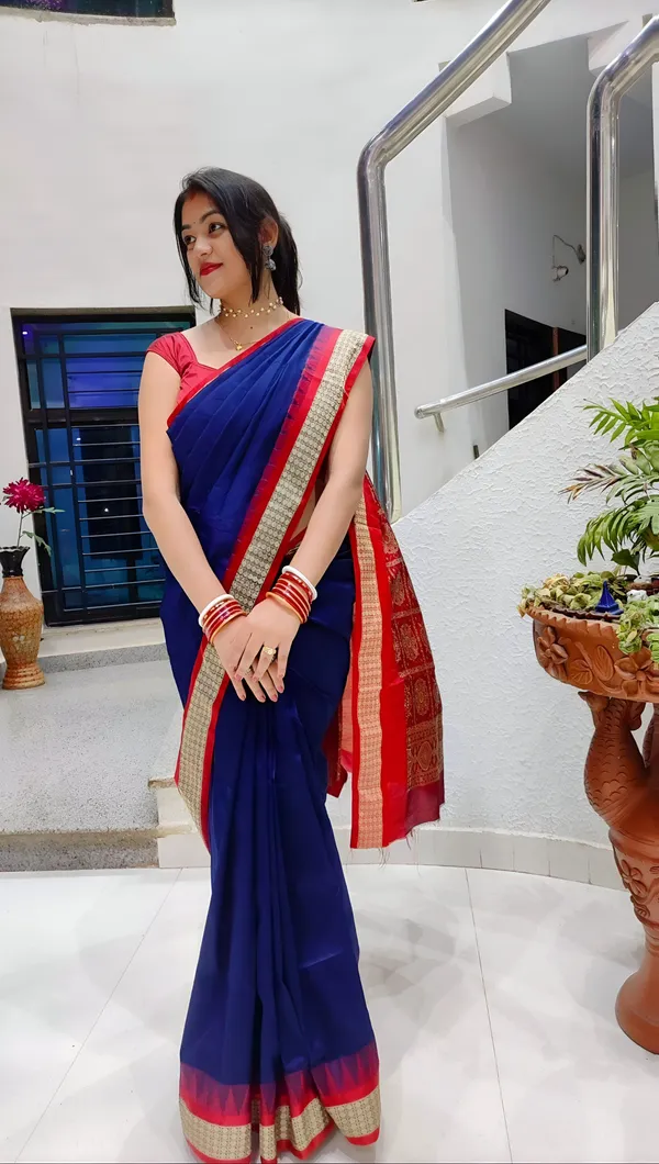 Weaver_Store_Woven_Banarasi_Art_Silk_Saree_(Blue)