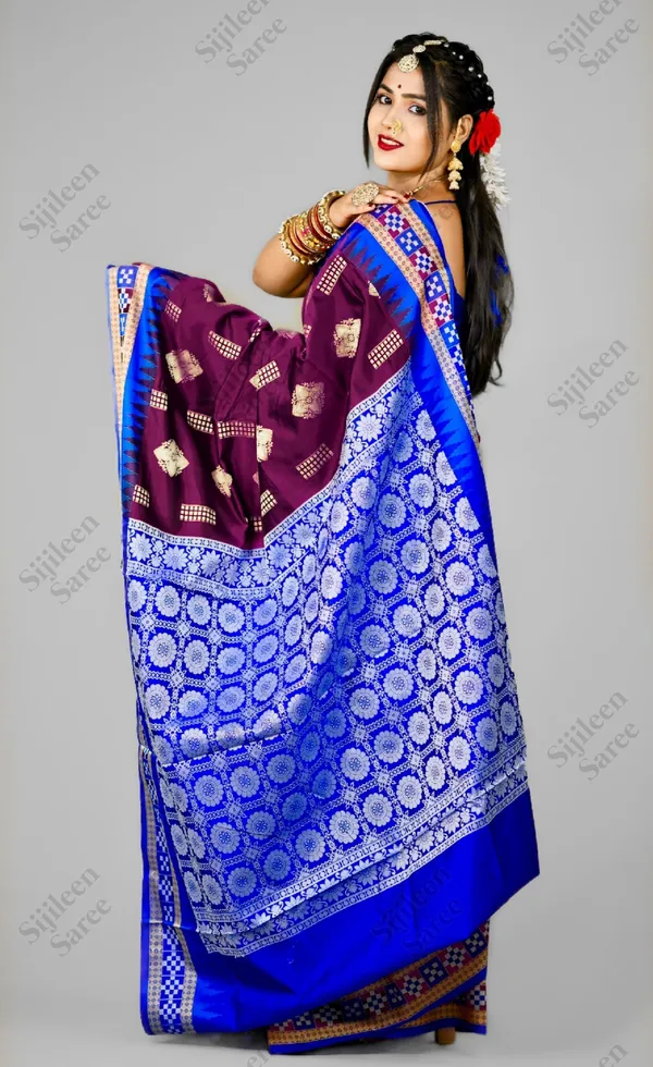 Weaver_Store_Woven_Banarasi_Art_Silk_Saree_(Purple)