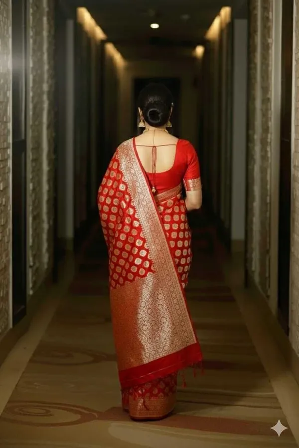 Weaver_Store_Woven_Banarasi_Art_Silk_Saree_(Red)
