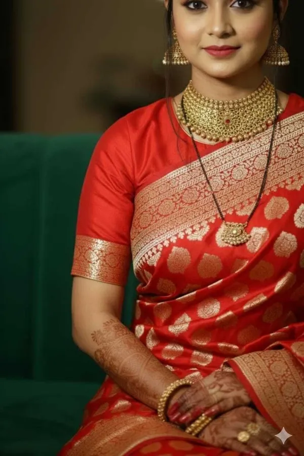 Weaver_Store_Woven_Banarasi_Art_Silk_Saree_(Red)