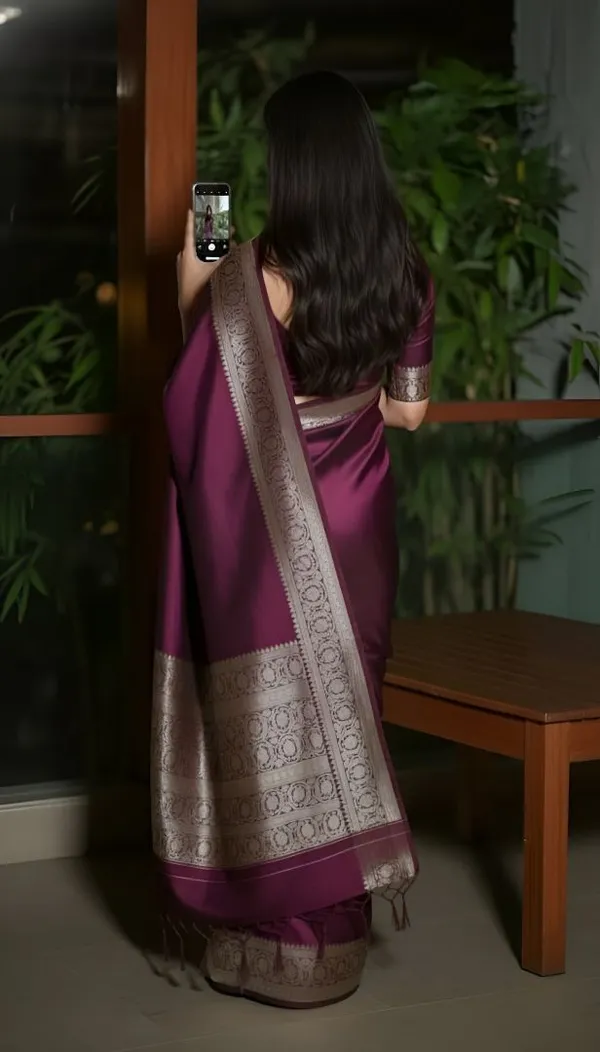 Weaver_Store_Woven_Banarasi_Art_Silk_Saree_(Purple)
