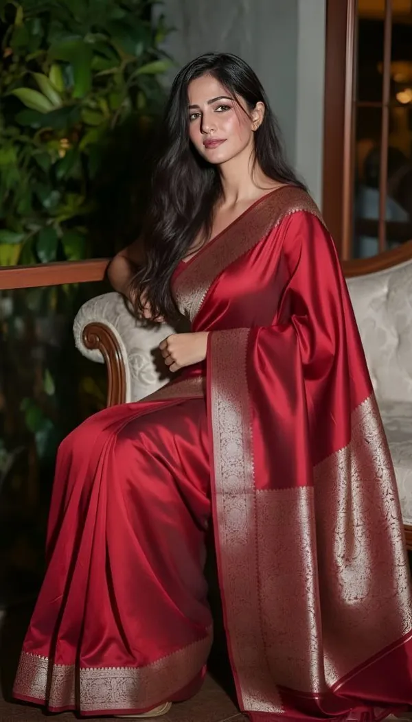 Weaver_Store_Woven_Banarasi_Art_Silk_Saree_(Red)