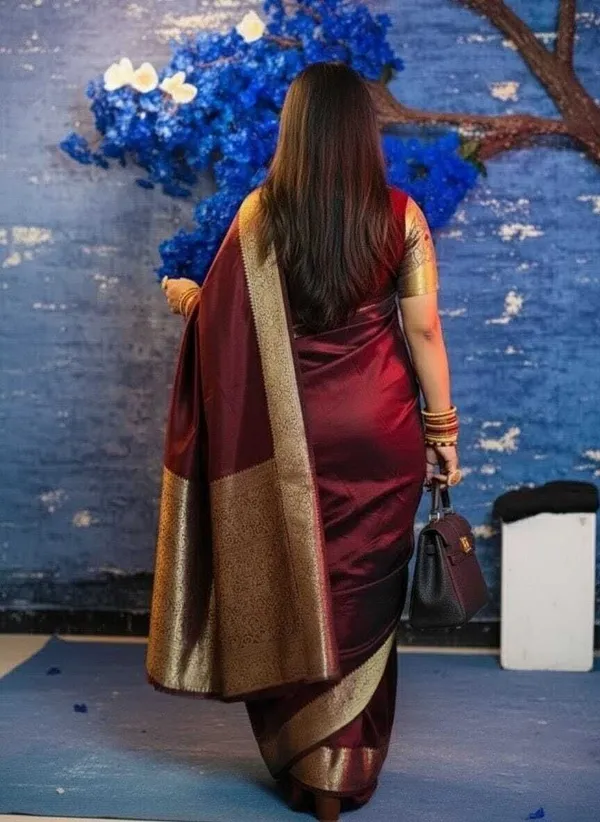 Weaver_Store_Woven_Banarasi_Art_Silk_Saree_(Maroon)