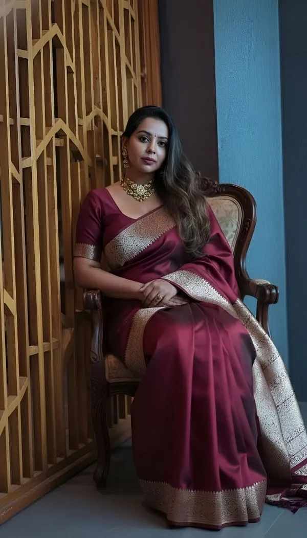 Weaver_Store_Woven_Banarasi_Art_Silk_Saree_(Maroon)