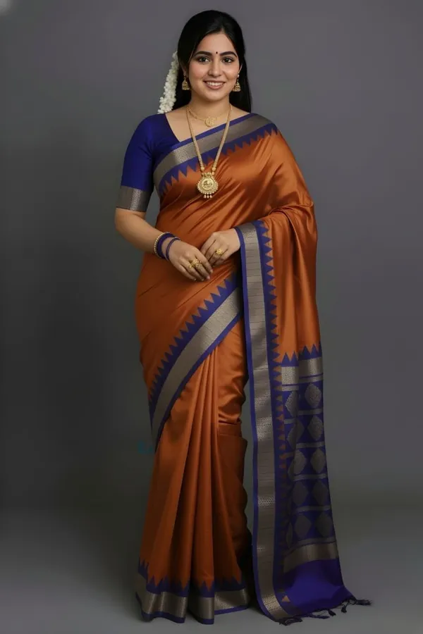 Weaver_Store_Woven_Banarasi_Art_Silk_Saree_(Orange)